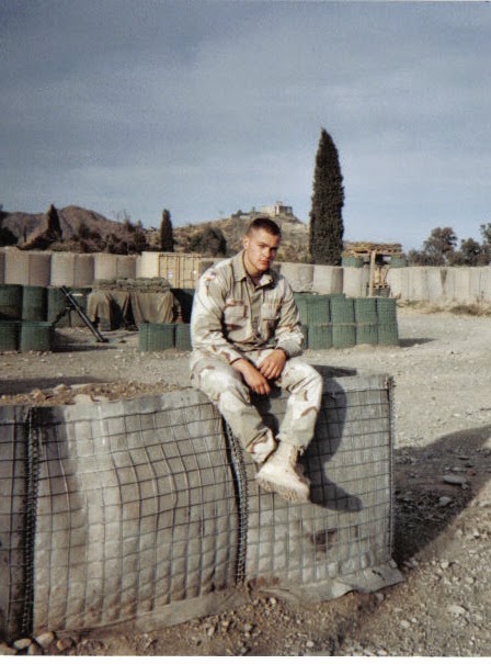 Earl Fontenot in Afghanistan, circa 2003