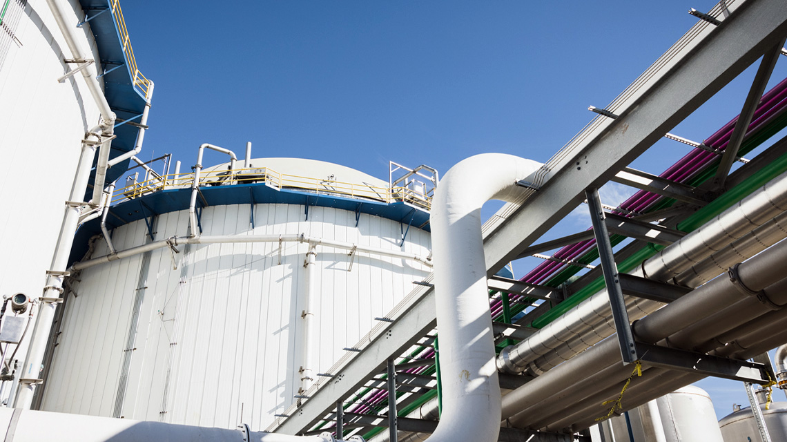 RNG storage tank